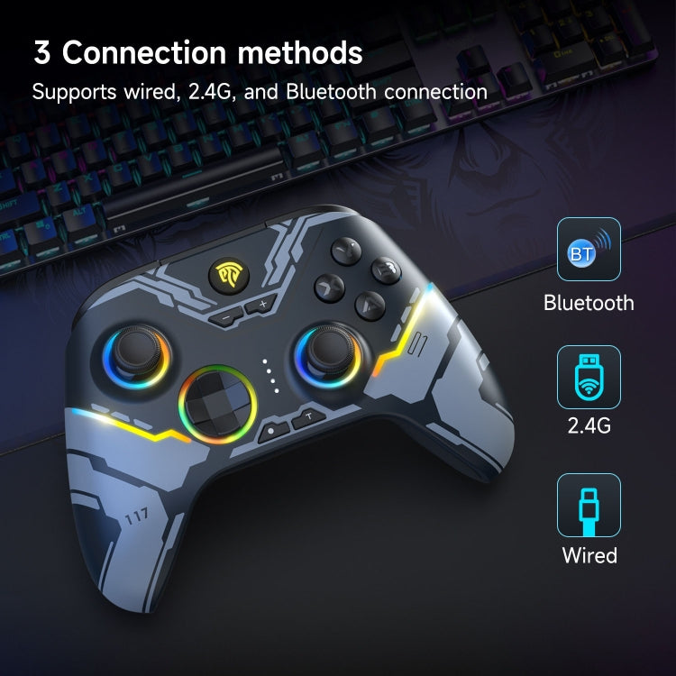 EasySMX X15 Hall Joystick Trigger RGB Wireless Gamepad, Starry Sky, Mech