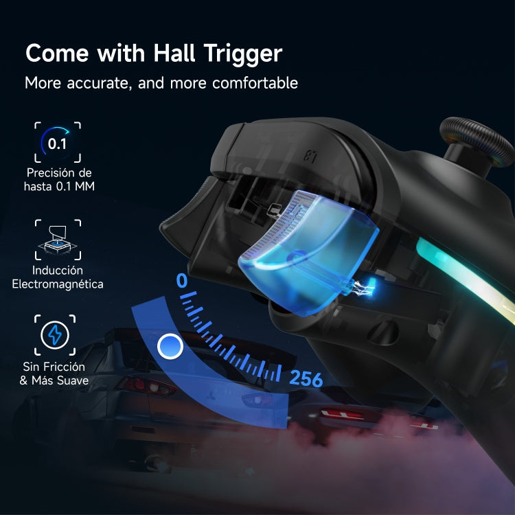 EasySMX X15 Hall Joystick Trigger RGB Wireless Gamepad, Starry Sky, Mech
