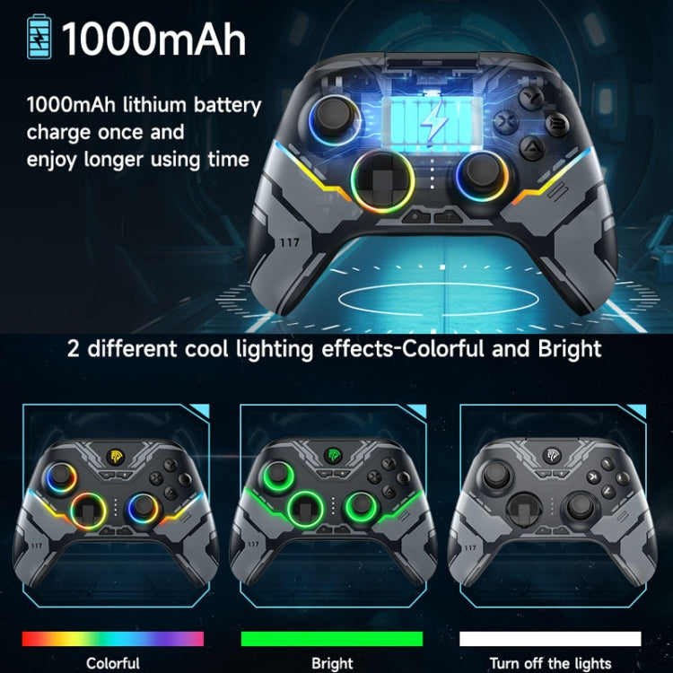 EasySMX X15 Hall Joystick Trigger RGB Wireless Gamepad, Starry Sky, Mech