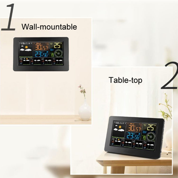WiFi Color Screen Weather Station Temperature And Humidity Weather Forecast Clock