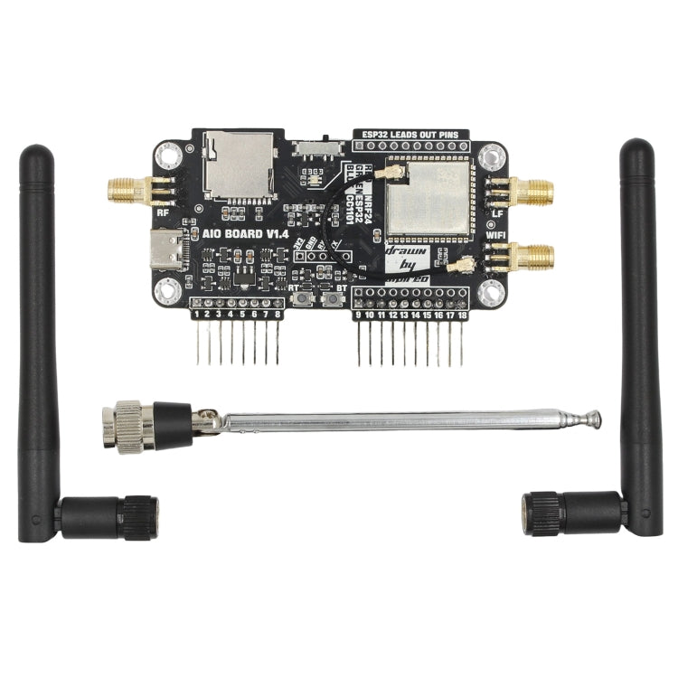 3 In 1 WIFI NRF24+ESP32 Multi-Function Expansion Module