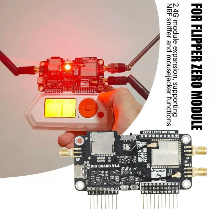 3 In 1 WIFI NRF24+ESP32 Multi-Function Expansion Module