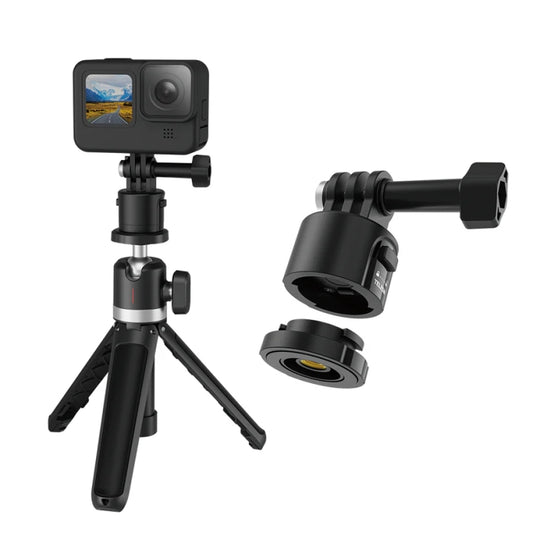 TELESIN CQM-001 Universal Magnetic Quick Release Adapter Kit For Sports Cameras, Magnetic Quick Release Adapter Kit