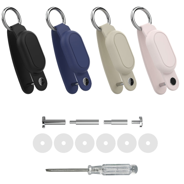 For Samsung Galaxy SmartTag2 Tracker Case Keychain with Key Ring