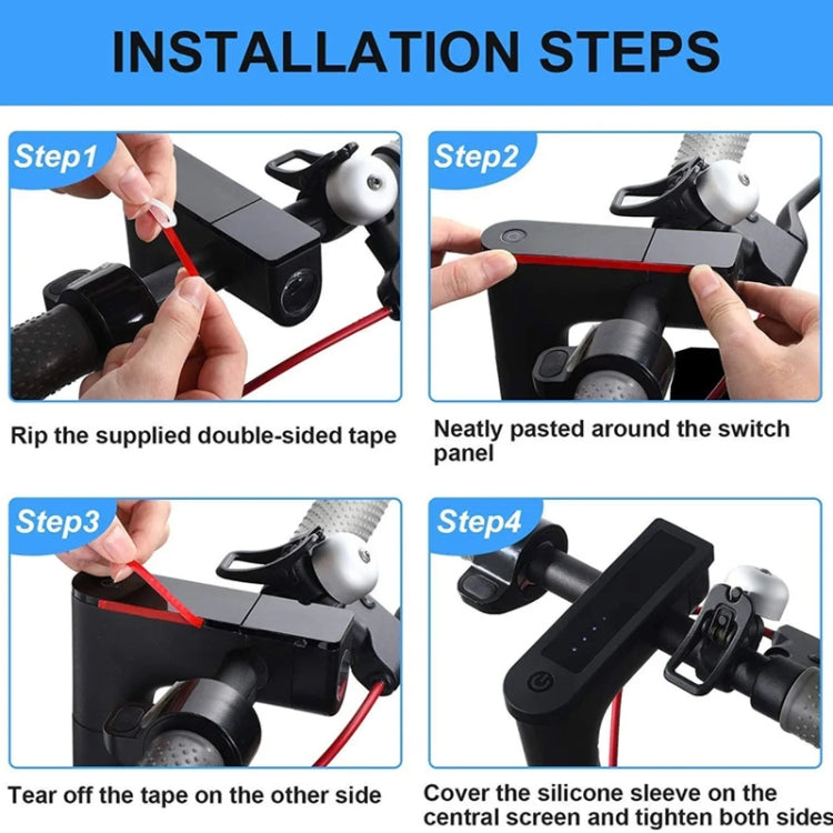 Pour Xiaomi M365 / Pro / 1S / Essential / Pro2 AIMITE Trottinette Électrique Housse de Protection Étanche pour Compteur