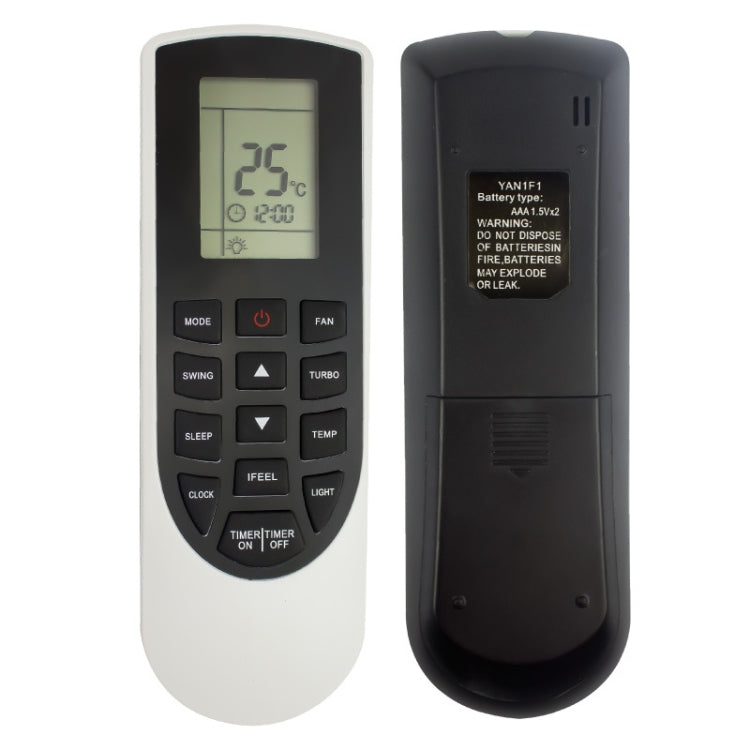 For GREE Air Conditioner YAN1F1 Remote Control Replacement Parts, YAN1F1