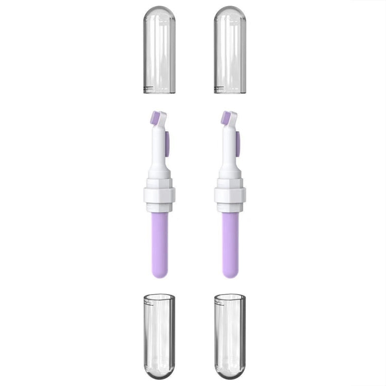 2pcs 3-in-1 Multi-purpose Bluetooth Earphone Cleaning Pen Keyboard Cleaning Brush