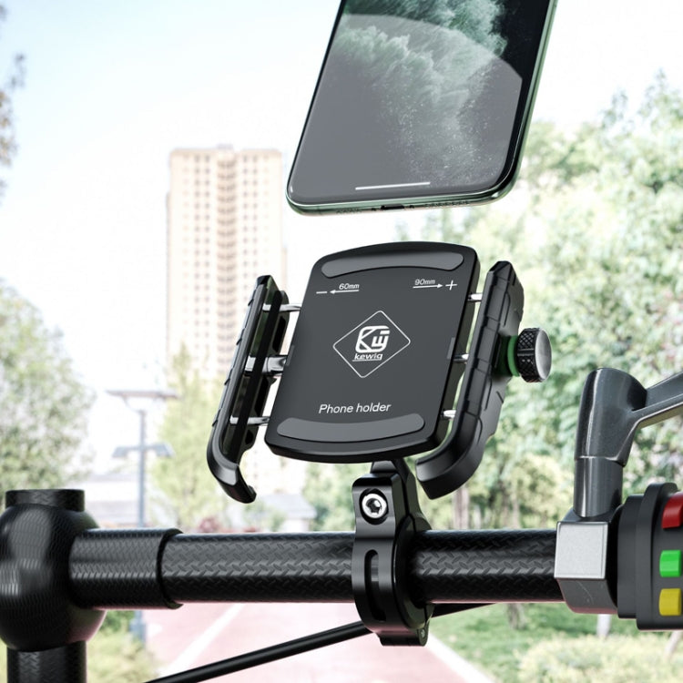 Kewig M8S Bicycle Aluminum Navigation Mount Outdoor Cycling Cell Phone Holder