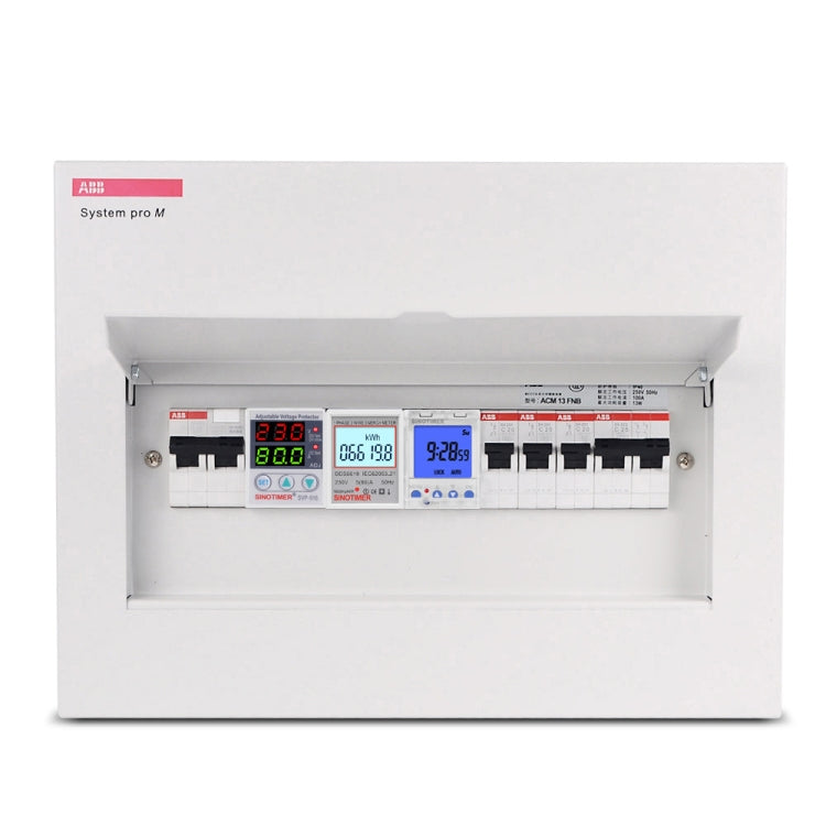 SINOTIMER TM928SAKL 85-265V 16A 1 Second to 168 Hours Programmable Electronic Time Switch, 16A