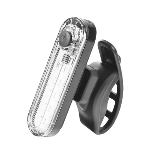 Feu arrière de vélo rechargeable par USB avec avertisseur lumineux pour VTT en conduite nocturne