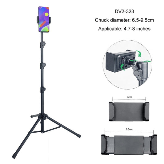 Support de tablette réglable de 1,6 m, trépied rétractable pour téléphone portable, modèles 323, 306, 307, 311, 312, 313, 316, 303