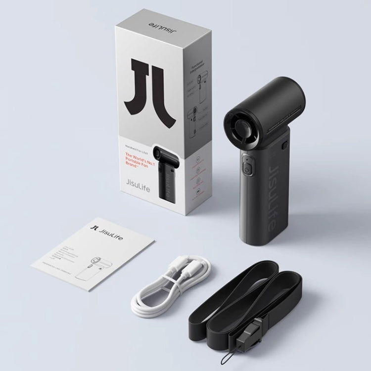 JisuLife Life9 Mini ventilateur portable à grande vitesse USB rechargeable pour bureau, 3600 mAh, 5000 mAh