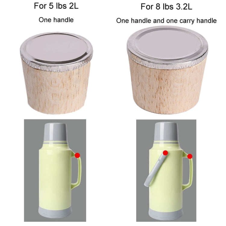 Hot Water Bottle Insulated Kettle Plug Wooden Stopper Thermo Flask Lid