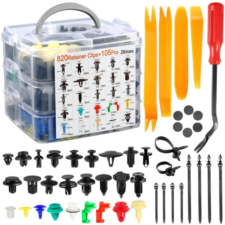 Universal Automotive Fasteners Rivets Fender Expansion Screws, 925pcs /Set