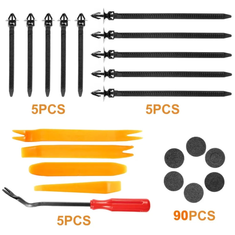 Universal Automotive Fasteners Rivets Fender Expansion Screws, 925pcs /Set