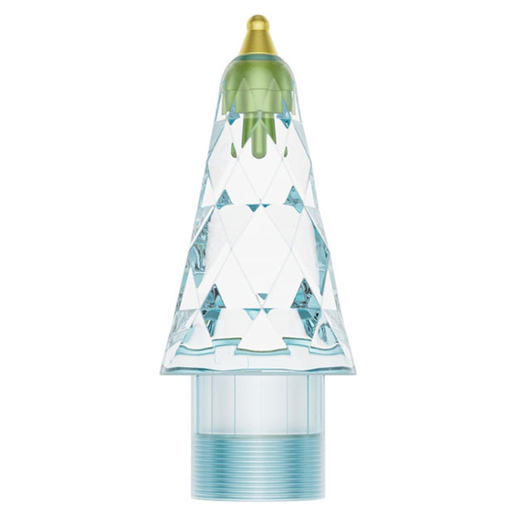 For Apple Pencil 1 / 2 Generation & USB-C Stylus Modified Pen Tip Diamond Crystal Pencil Nib, Transparent Pink, Transparent Blue, Transparent, White, Light Green