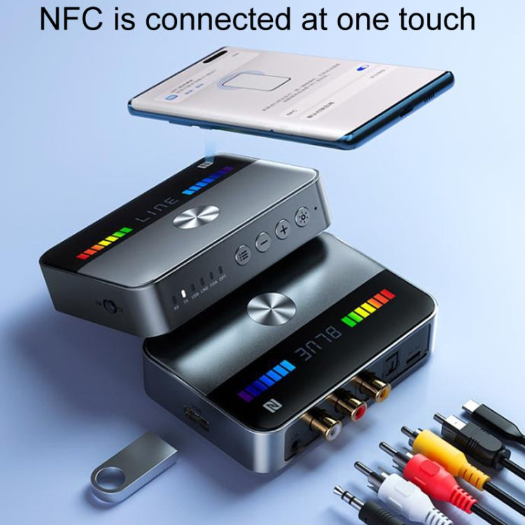 OMS-M13 NFC Bluetooth Audio Adapter Bluetooth 5.3 Receiver And Transmitter, OMS-M13