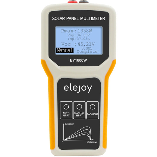 elejoy 1600W MPPT Solar Photovoltaic Panel Multimeter