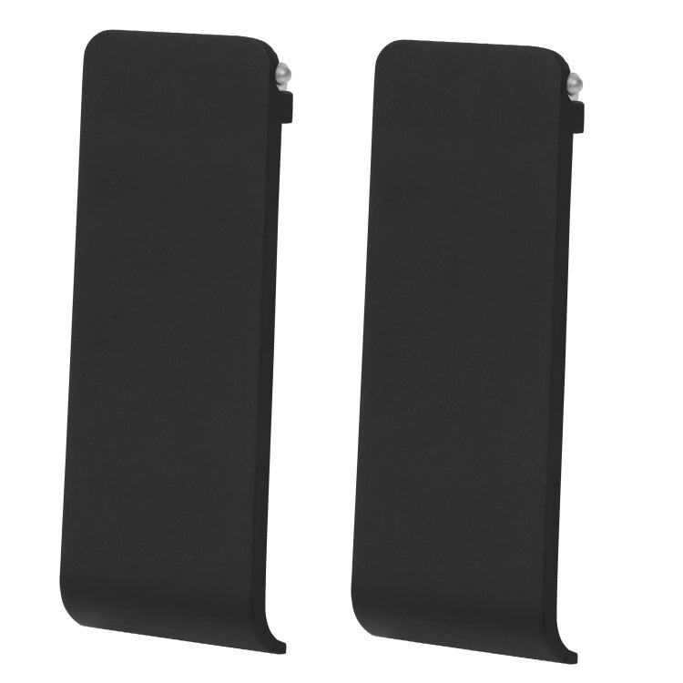 For Nintendo Switch Console 2pcs Replacement Kickstand Back Shell Holder, Transparent White, Black, White, Red, Blue