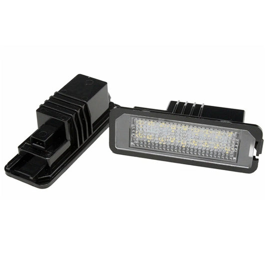 2pcs For Volkswagen Golf / Passat / Polo LED License Plate Light With Decoder