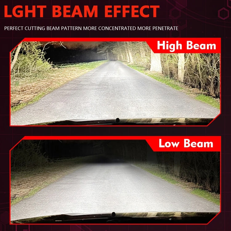 Car Universal Direct Plug LED Headlight Retrofit Bulb, H7
