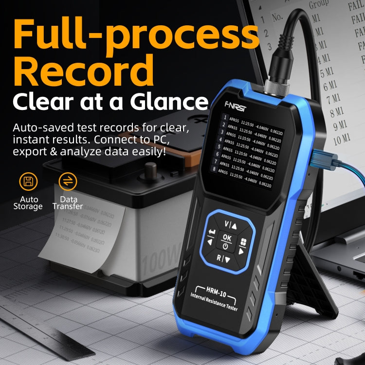 FNIRSI 18650 Lithium Battery Internal Resistance Voltage Measuring Instrument