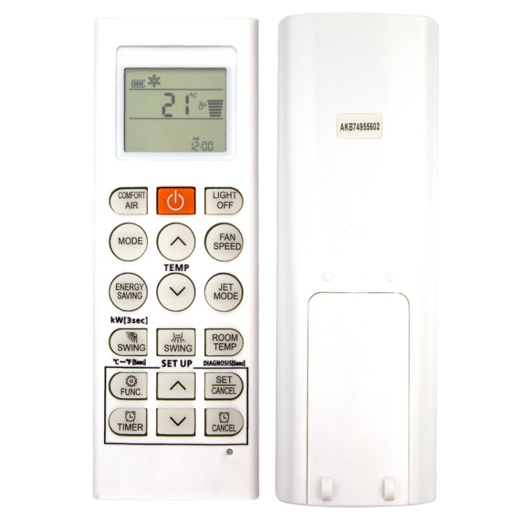 For LG Air Conditioner AKB74955602 / AKB74955604 English Remote Control Replacement Parts, AKB74955602
