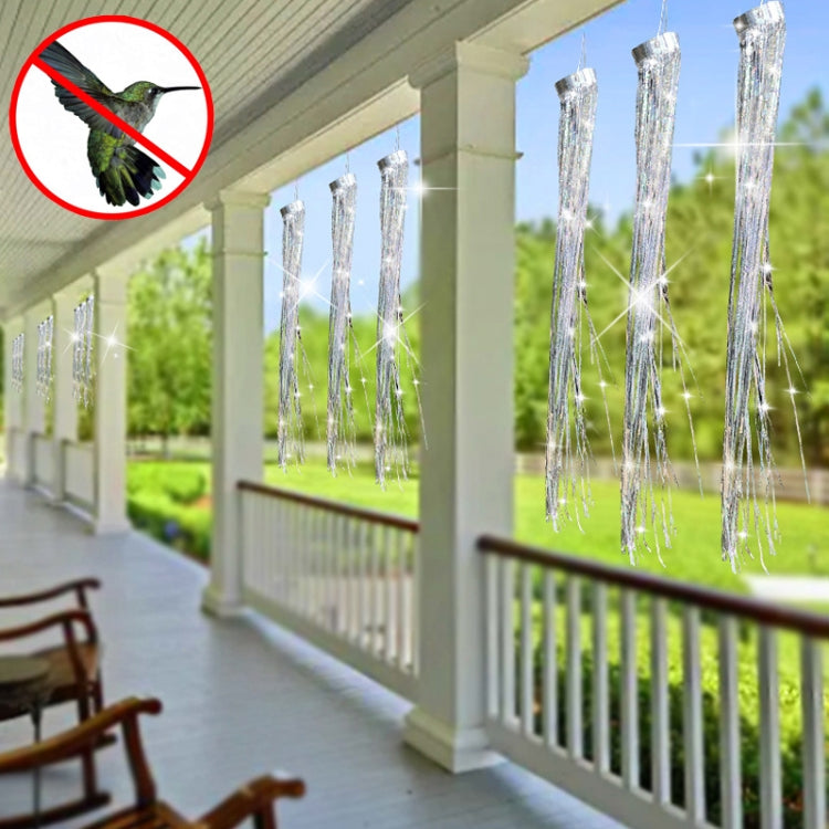 Bandes répulsives réfléchissantes laser de jardin contre les oiseaux Balcon Verger Ruban décoratif réfléchissant