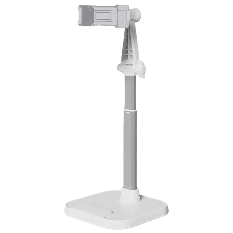 Dual-Position Rotatable Phone And Tablet Stand Retractable Weighted Base Desktop Holder, Tablet Model White, Tablet Model Black, Phone Model White, Phone Model Black