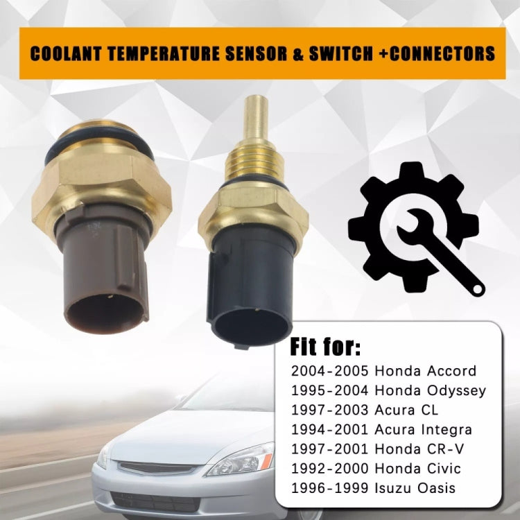 For Honda Civic Radiator Coolant Fan Switch Temperature Sensor Plus Wiring Harness