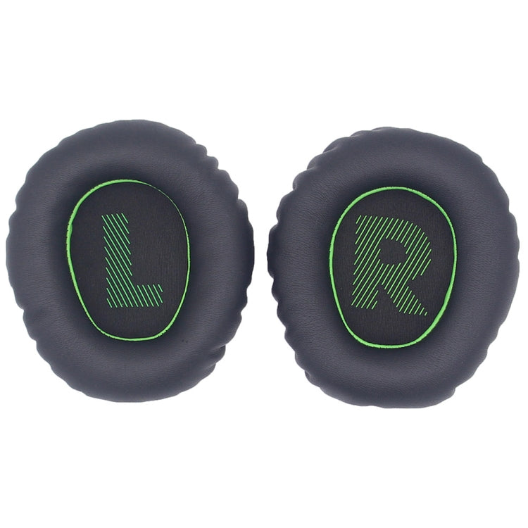 1pair For JBL Quantum 350 / 360 Headphone Leather Sponge Cover Earmuffs, For JBL Quantum 350 / 360(Orange), For JBL Quantum 350 / 360(Blue), For JBL Quantum 350 / 360(Green)