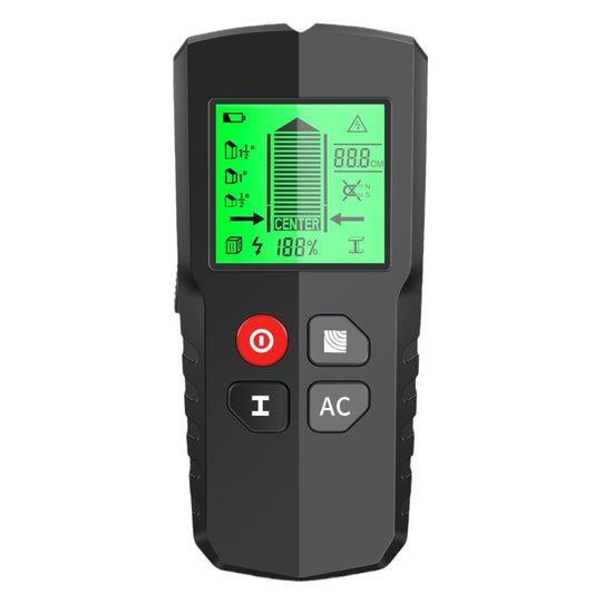 HW-QB5  5-In-1 Wall Stud Detector Wood Current Metal AC Wires Detection, HW-QB5