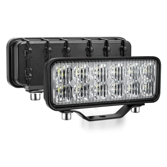 14W 9-30V 6 Inch Long Waterproof Car Work Headlight With Wire Set