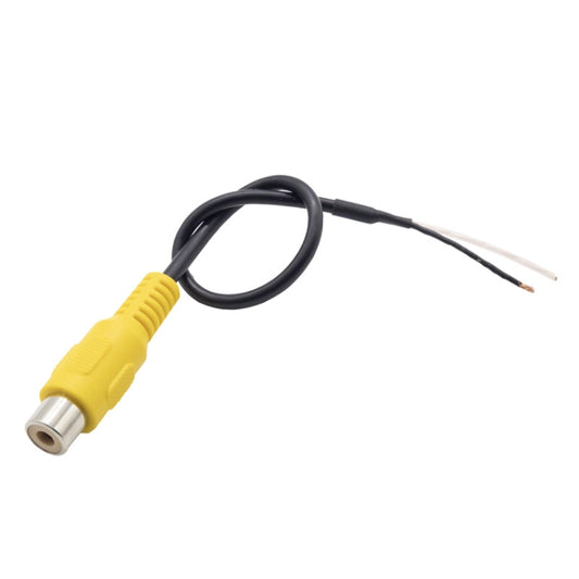 2 câbles audio AV simples pour voiture, avec connecteur RCA lotus blindé
