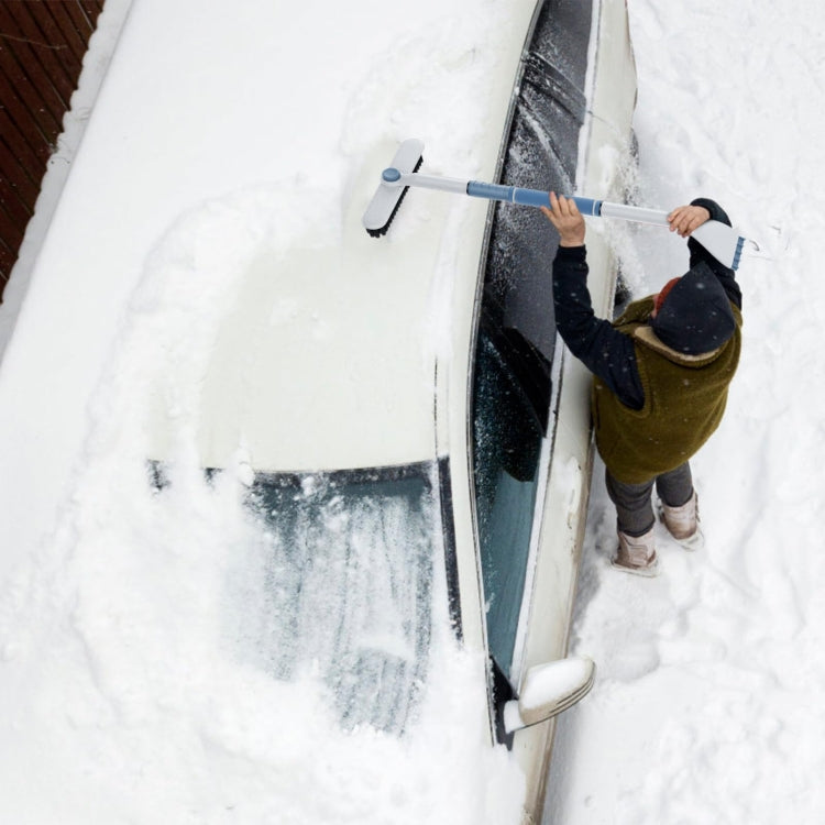 Multifunctional Car Defrosting Snow Shovel, Black Boxed, White Boxed