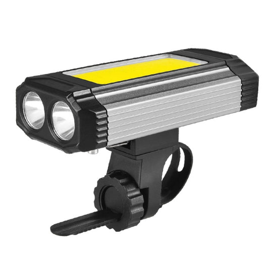 Lampe de vélo LED E-SMARTER K011, éclairage de cyclisme rechargeable par USB, lampe torche COB lumineuse