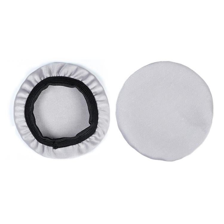 2pcs Universal Round Reusable Headset Dust Cover Sweat-proof Breathable Protective Cover, S Black, S Gray, S Red, S Blue, L Black, L Gray, L Red, L Blue