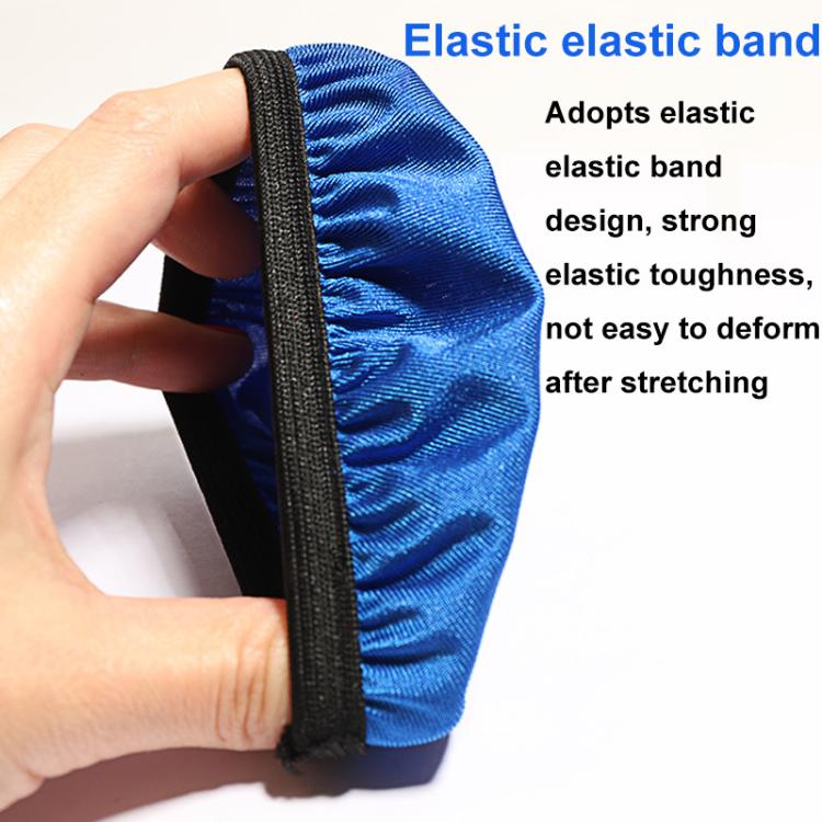 2pcs Universal Round Reusable Headset Dust Cover Sweat-proof Breathable Protective Cover, S Black, S Gray, S Red, S Blue, L Black, L Gray, L Red, L Blue