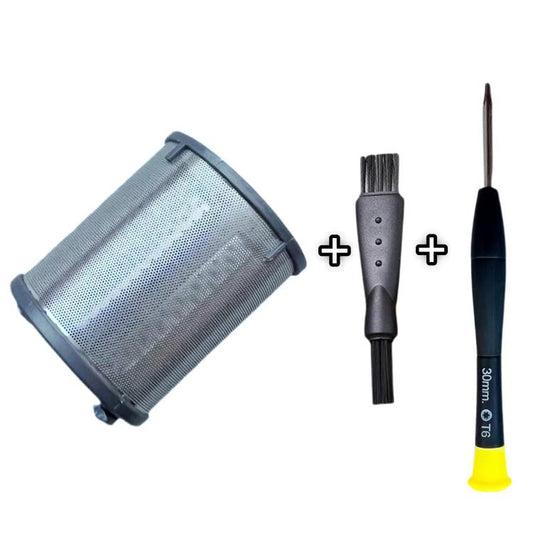 For Dyson HD03 / HD08 / HD15 Hair Dryer Metal Inner Filter Screwdriver Set Repair Parts, Inner Filter Cover