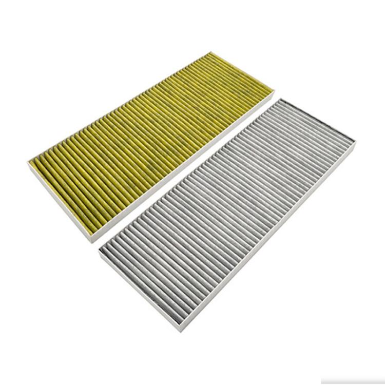 For Tesla Model Y Air Inlet Built-In / External Filter Purification Filter Element, Lower Layer, Upper Layer, External Upper Layer