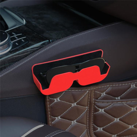Adhesive Car Glasses Case Car Dashboard Card Storage Rack