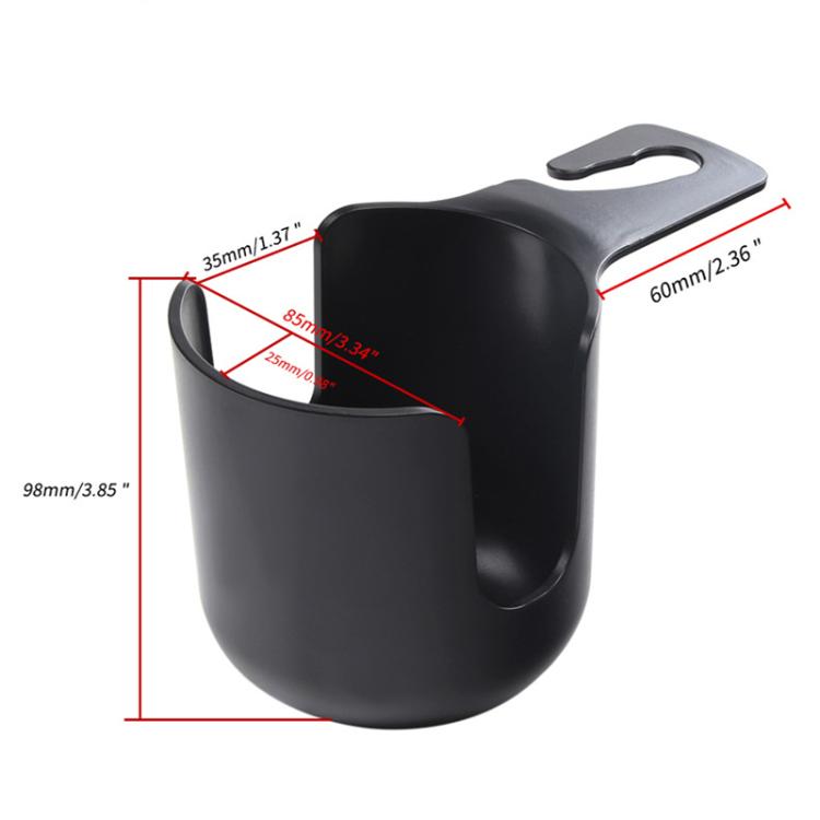 1010 Multifunctional Car Seat Water Cup Holder Car Headrest Hook