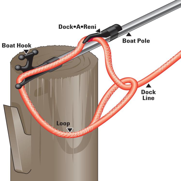 Ship Lifeboat Retractable Multifunctional Hook Head