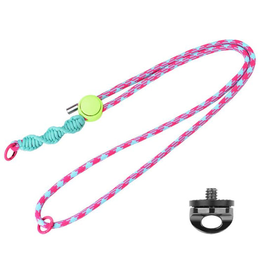 BRDRC Sport Camera Lanyard With 1/4 Inch Screw Anti-Lost Crossbody Lanyard