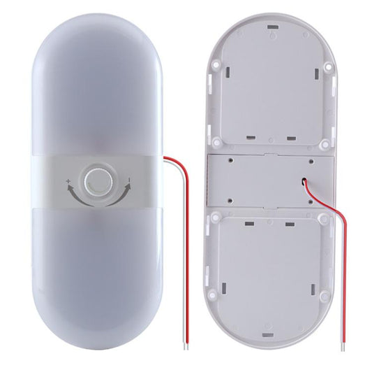 12-24V RV Light 180 LEDs 3-Color Temperature Dimmable Roof Light