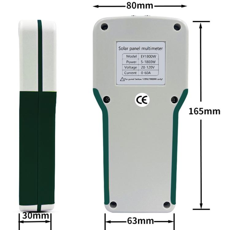 Elejoy 1800W MPPT Solar Photovoltaic Panel Multimeter, EY1800W