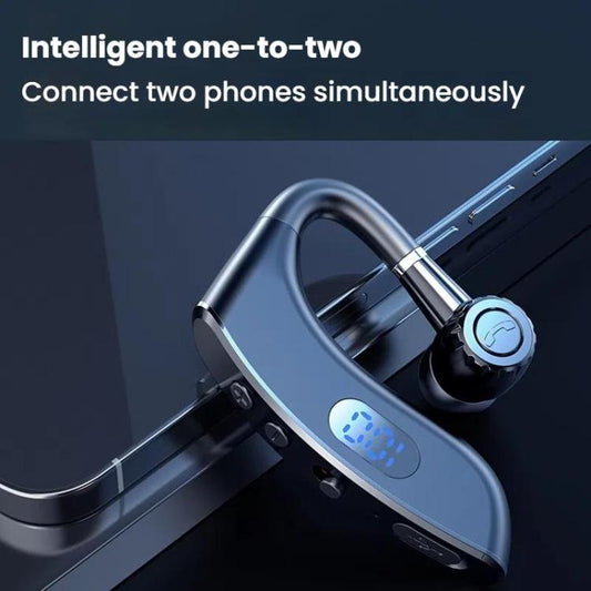 On-Ear Business Digital Display Bluetooth Earphone