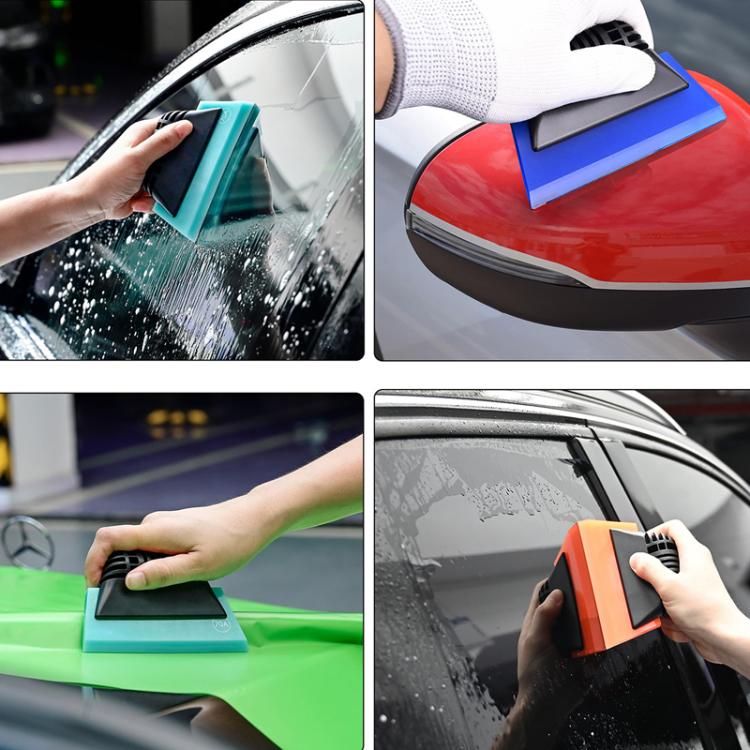 Car Film Scraper Auto Window Tinting Tool Solar Film Car Clothes Wiper Rubber Silicone Soft Wiper