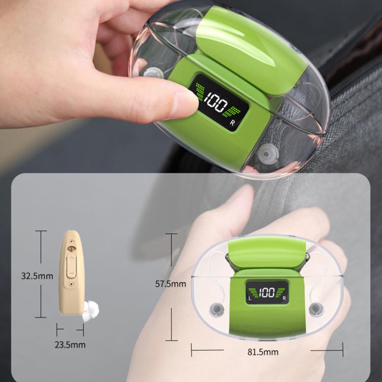 16-Channel Digital Hearing Aid Elderly Sound Amplifier With Digital Display Space Charging Box