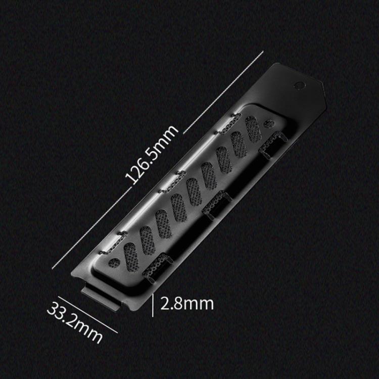 For PS5 Slim / PS5 Pro M.2 SSD Heatsink Dust Cover Expansion Slot Radiator, Heatsink Dust Cover Green, Heatsink Dust Cover Black, Heatsink Dust Cover Silver